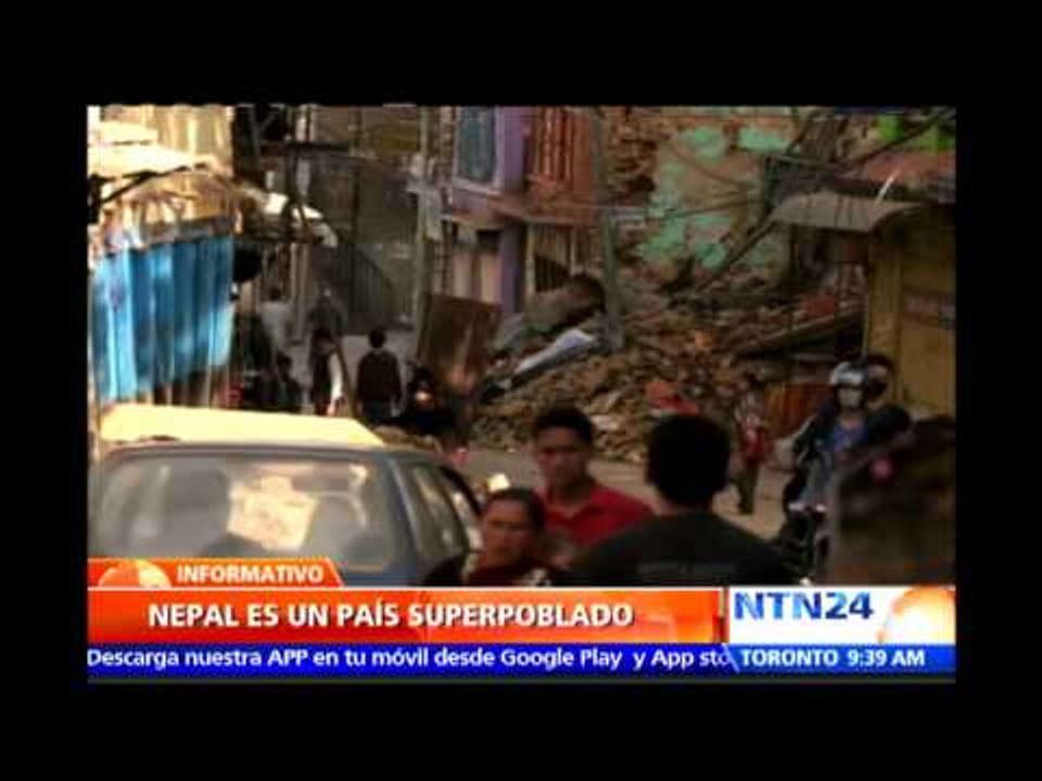Expertos advierten factores que empeoraron situación en Nepal tras sufrir fuerte sismo