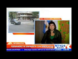 "No existe diálogo desde el Gobierno argentino con los trabajadores": representante de SENASA