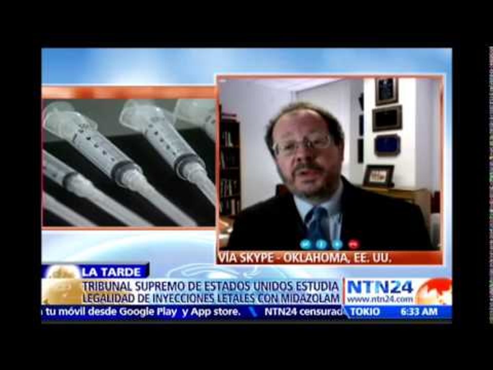 Experto en 'Pena de Muerte' analiza el debate sobre la legalidad de la inyección letal en EE.UU.
