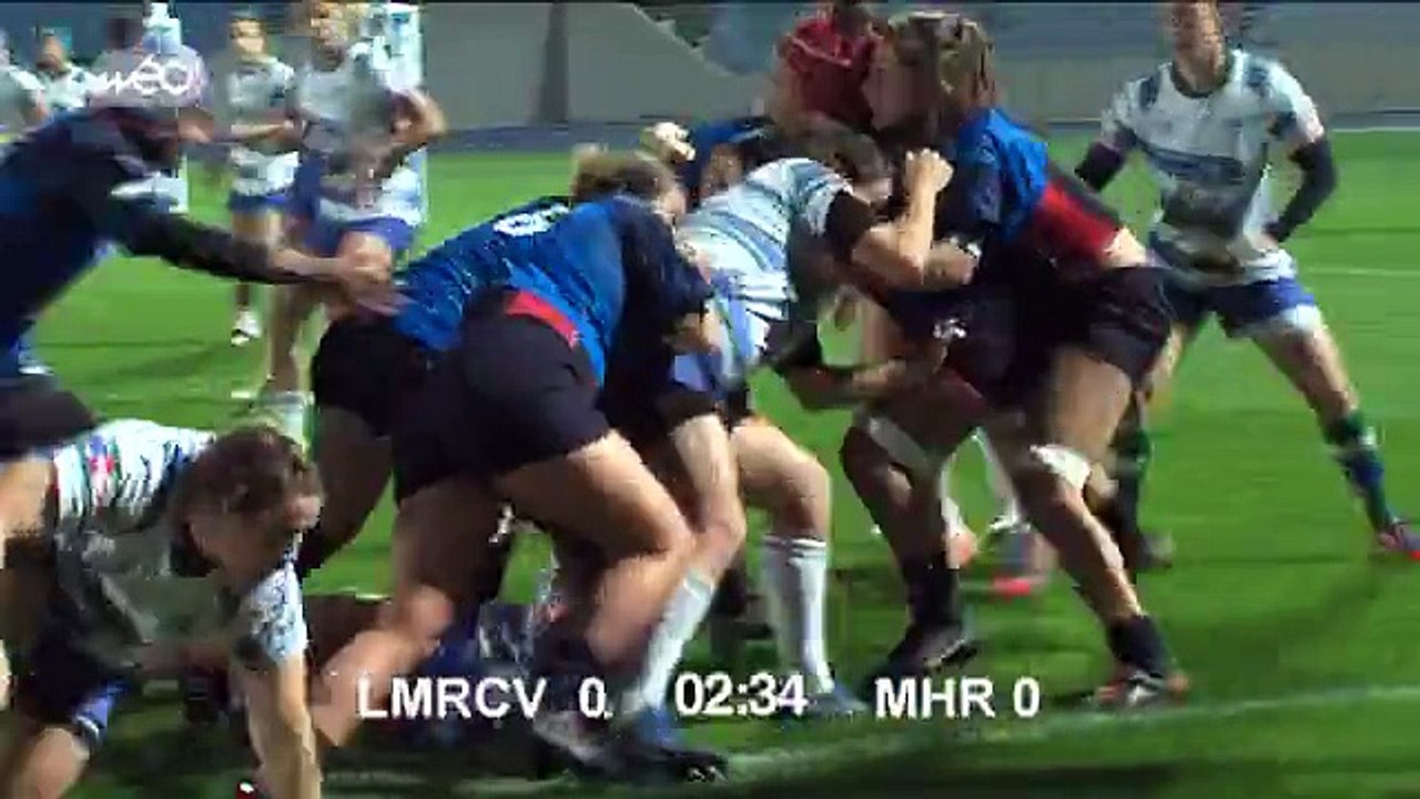 Rugby féminin : TOP 8 - Villeneuve d'Ascq / Montpellier (1ère mi-temps)