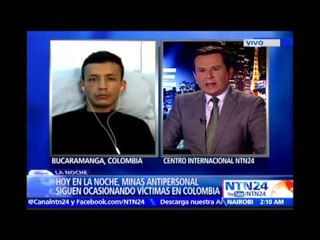 De “canallas” y “cobardes” calificó suboficial víctima de mina a ELN que exhibieron sus extremidades