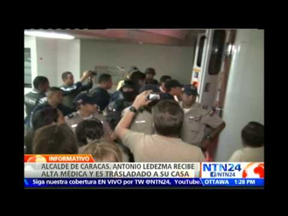 Ledezma recibe alta médica pero permanecerá bajo arresto domiciliario para garantizar recuperación