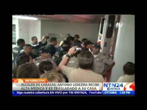 Ledezma recibe alta médica pero permanecerá bajo arresto domiciliario para garantizar recuperación