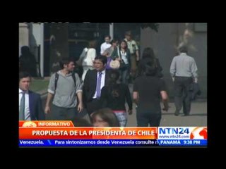 Sectores sociales y políticos de Chile respaldan propuesta de la pdta. Bachelet sobre constitución