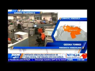 Periodista vzlna. fue despedida del canal TVES' dijo que “la presión política motivó su despido”
