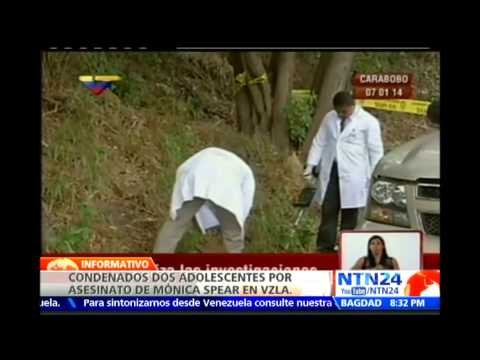 Tribunal condena a cuatro años a adolescentes implicados en asesinato de Mónica Spear y Thomas Berry