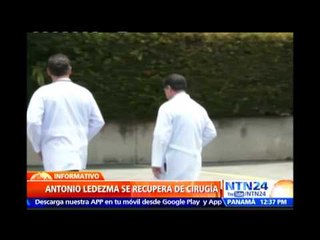 Antonio Ledezma continúa su recuperación satisfactoriamente tras cirugía de hernia