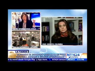 "Es preocupante lo que pasa con los medios de comunicación de Vzla": exrelatora de la CIDH