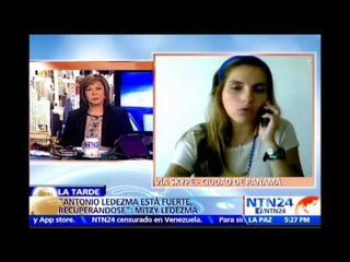“El ánimo de mi papá está inmejorable. Somos una familia de fe”:hija del alcalde Antonio Ledezma