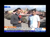 Pobladores afectados describen panorama que encontraron tras explosión del Calbuco