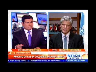 Colombia no necesita suspender diálogos de paz, sino “intensificarlos”:coordinador de ONU en el país