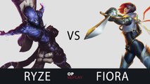 [Highlights] Ryze vs Fiora - SKT T1 Faker KR LOL SoloQ