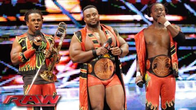 The New Day confronts Randy Orton and Dean Ambrose- Raw, October 12, 2015