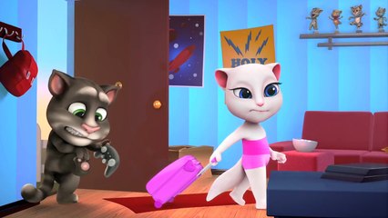 My Talking Tom episode 12 who is the boss new funny clip | latest funny video 2015