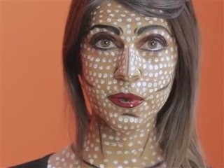 Tuto maquillage : le personnage de BD Pop Art