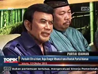 Rhoma Irama Segera Deklarasikan Partai Idaman