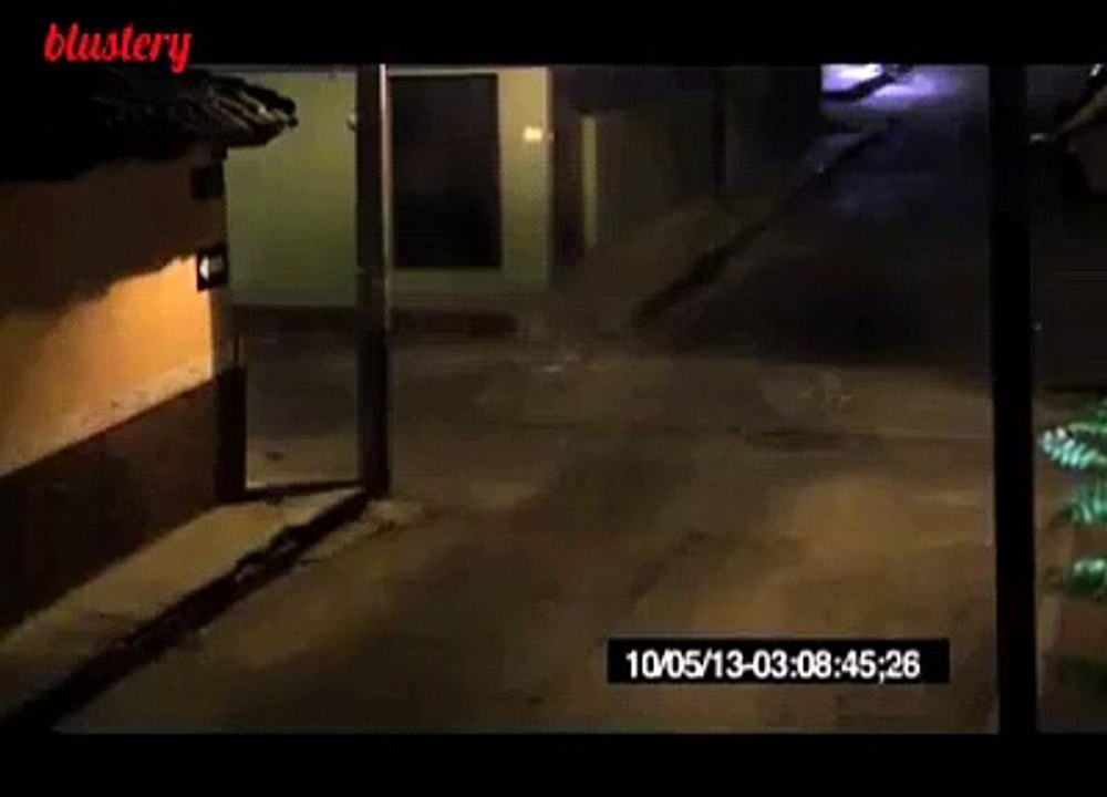 Real ghost at road