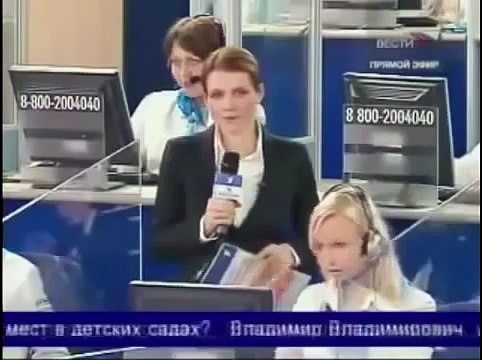 Бабка матершинница звонит Путину на прямой эфир