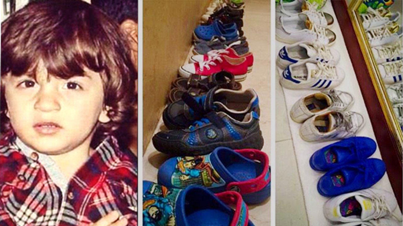 Shahrukhs Son AbRams Cute Shoe Collection