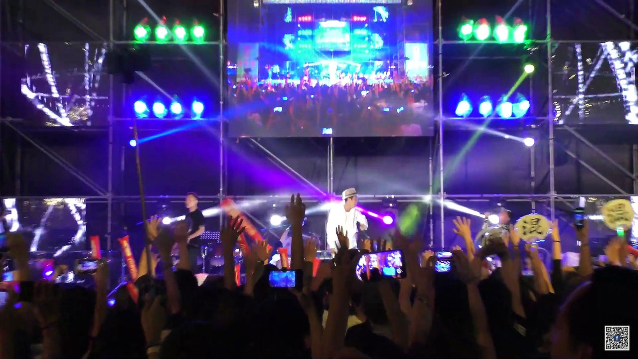 Power Rock Rap Band - Nine One One 玖壹壹 (2) @ 2015 Kaohsiung Zuoying Wannian Folklore Festival