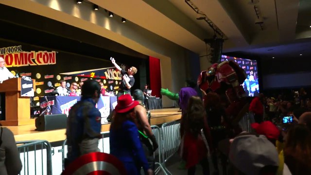 Cosplay de Iron Man Hulkbuster au New York Comic Con 2015