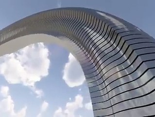 دبی میں بنائی گی یہ عجیب وغریب عمارت دیکھیے ۔۔ ناقابل یقین