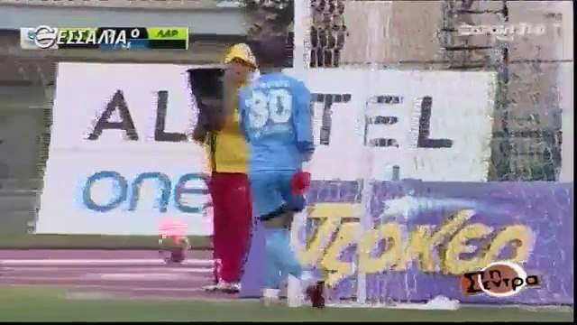 3η Παναιγιάλειος-ΑΕΛ 0-1 2015-16 Στην σέντρα (Thessalia tv)