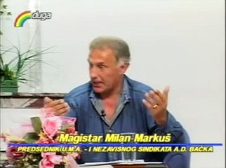 DJORDJE TARAKCIJA S POVODOM PRIVATIZACIA SECERANE AD BACKA DEO DRUGI