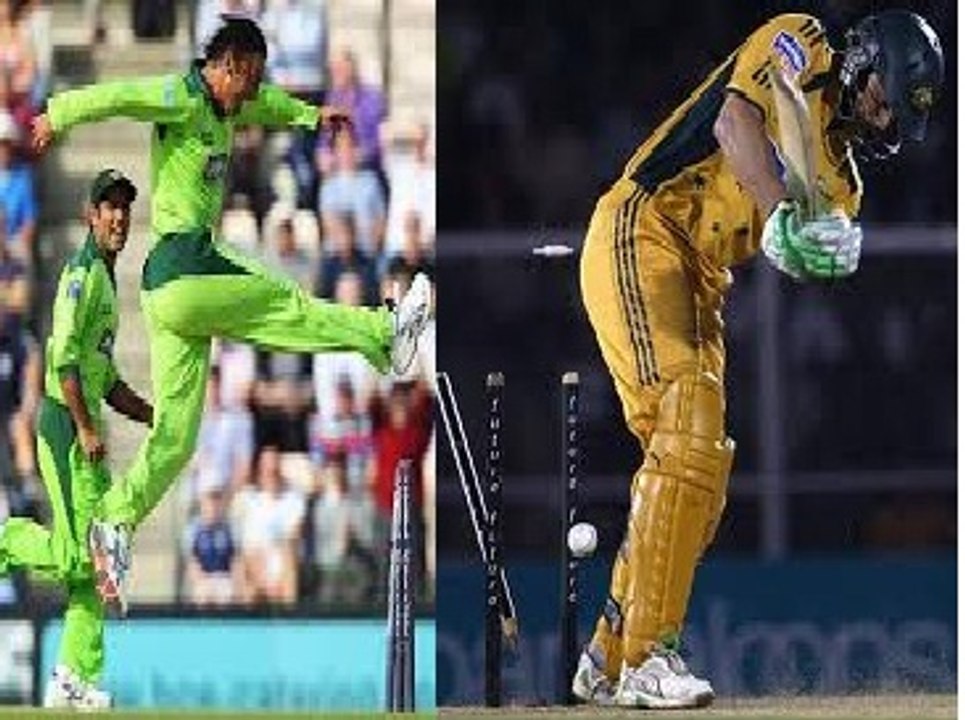 Shoaib Akhtar Vs Adam Gilchrist Amazing Bowling
