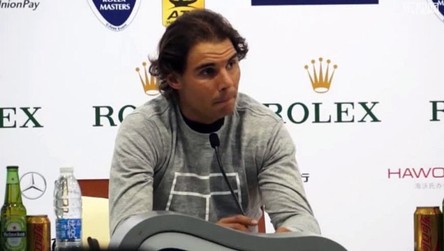 Rafael Nadal Pre-tournament press conference at Shanghai Masters 2015