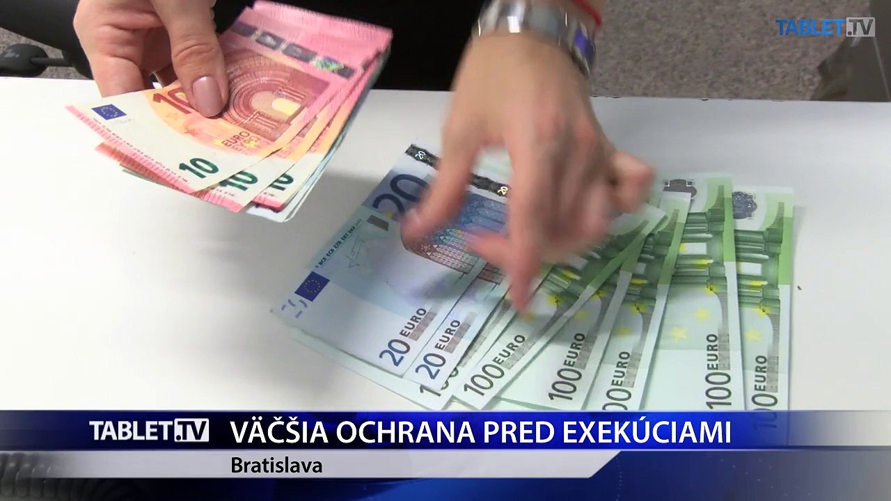 Ľudia budú viac chránení pred exekúciami, na účte im ostane viac