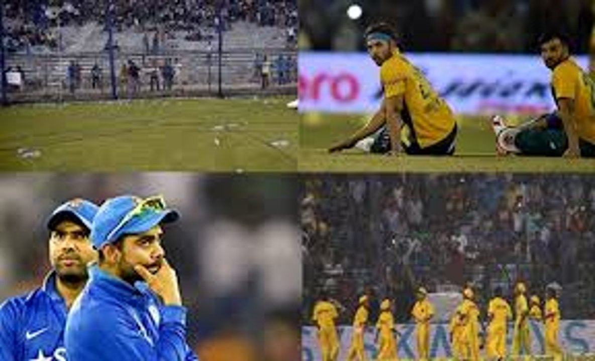 How Indian Crowed is Making Fun of Indian Cricket Players