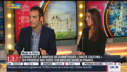 Made in Paris : Codage, marque de cosmétiques sur-mesure - 13/10