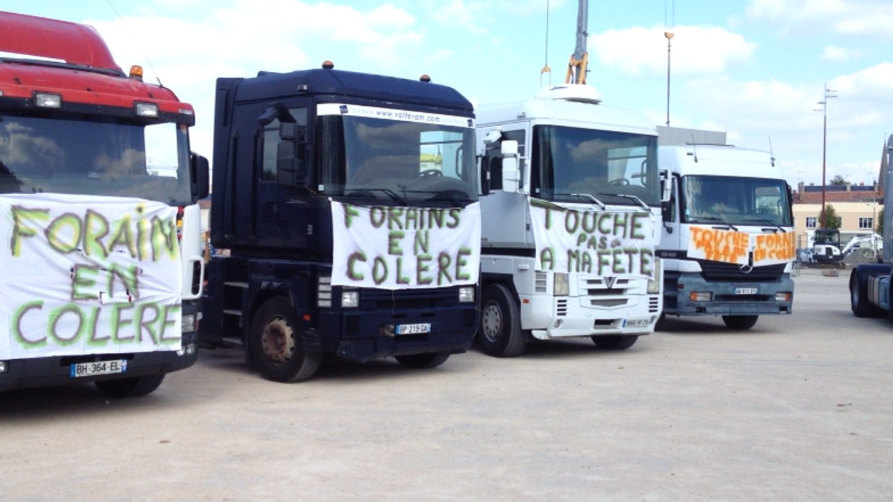 Opération escargot des forains