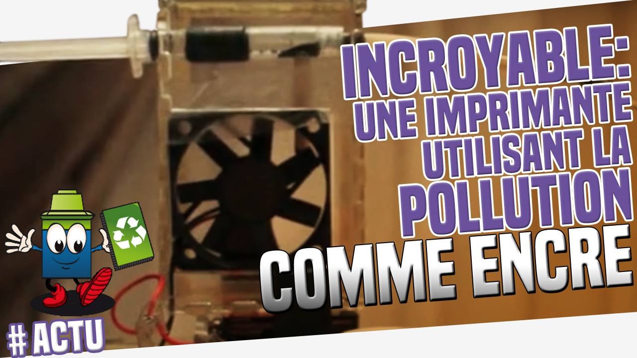 Imprimante Kaala : une imprimante utilisant la pollution comme carburant