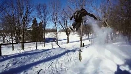 Bel edit de César Fabre, le skieur haut savoyard (la Clusaz).