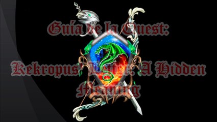 Quest: Kekropus' Letter - A Hidden Meaning - Update Infinite Odyssey
