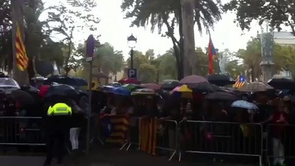 Concentració de suport a Joana Ortega