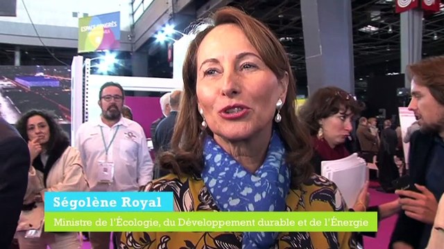 Ségolène Royal : les entreprises sont le coeur de la transition énergétique -Salon World efficiency