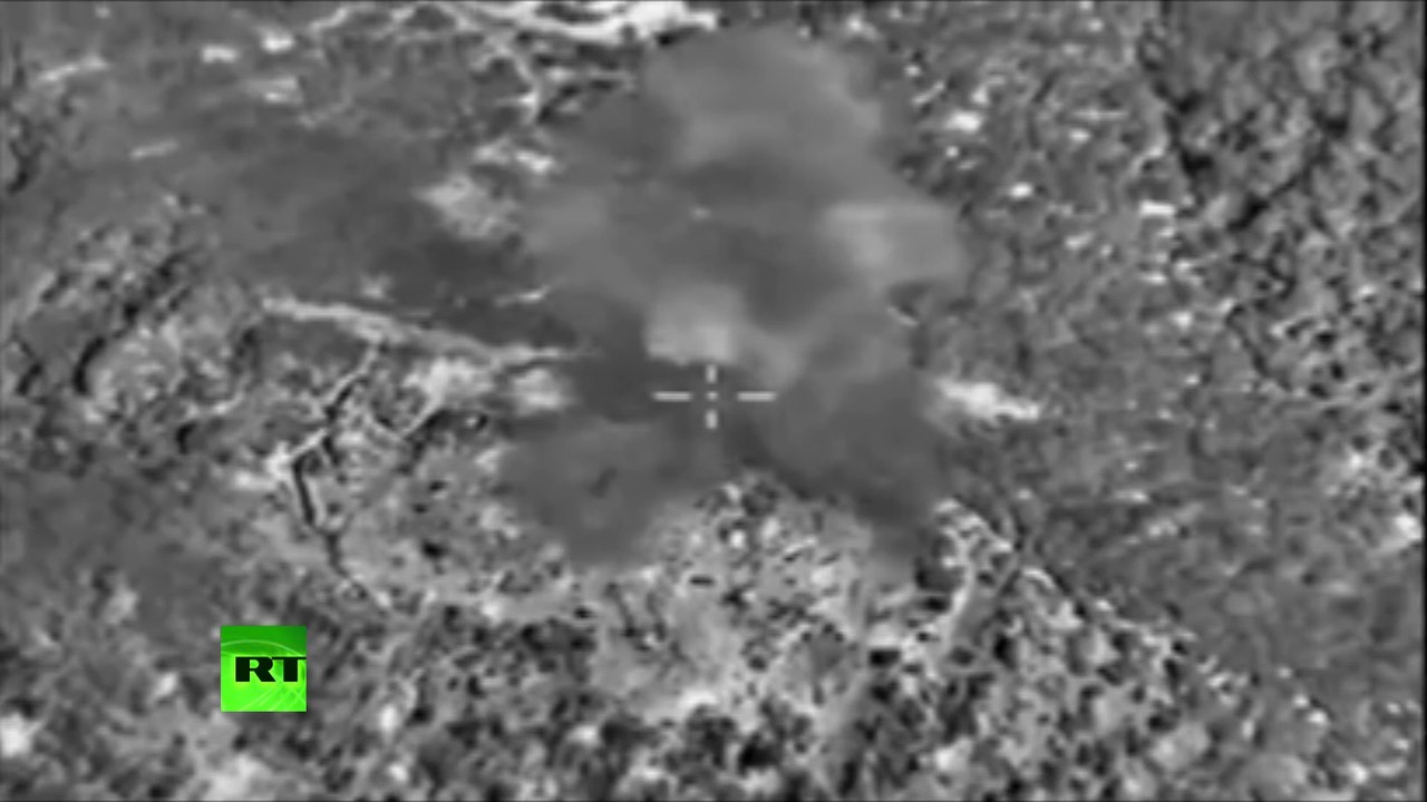 Syrie : attaque de l’aviation russe un dépôt de munitions dans la région de Lattaquié