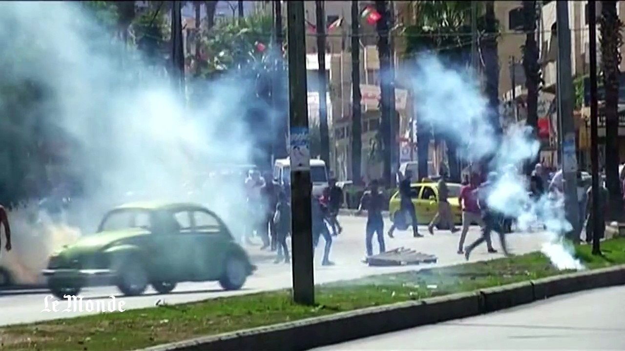 Violents affrontements entre les forces israéliennes et des Palestiniens