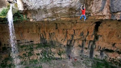 This Man Really Crazy - Mountain Climbing