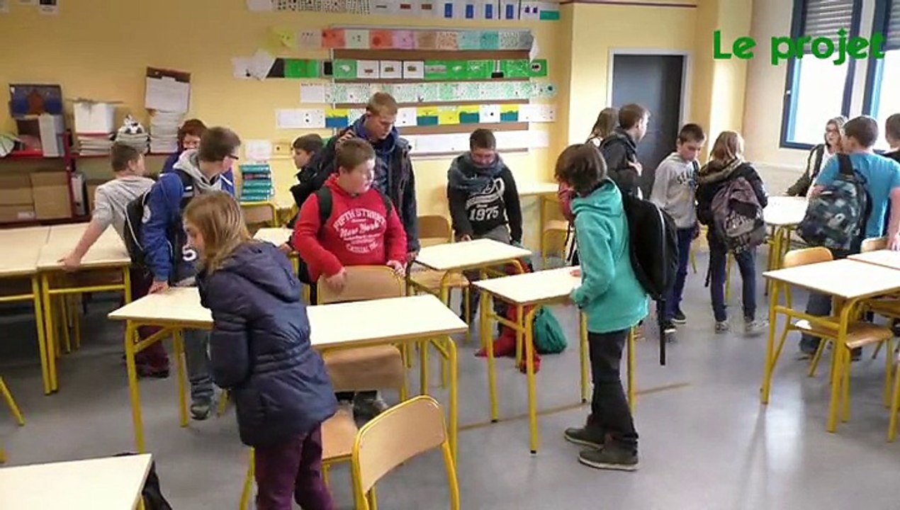 CARDIE Caen - "Semaine de l'accompagnement" au collège de Lessay (50) - version courte