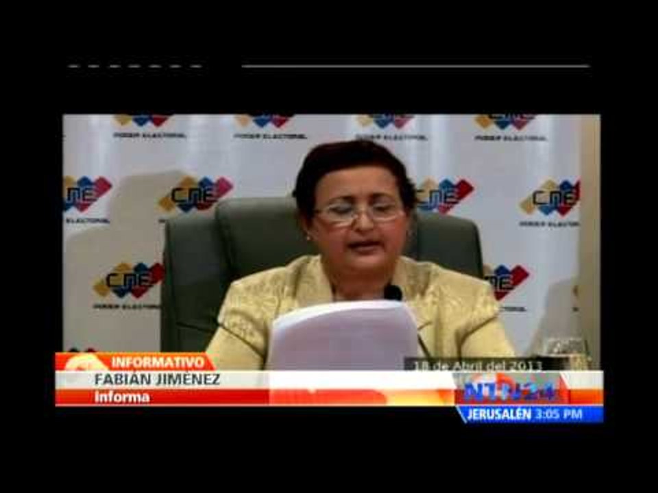 CNE no tendrá en cuenta solicitud de Henrique Capriles para auditoría general en Venezuela