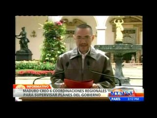 Nicolás Maduro da a conocer los nombres de las personas que integrarán su equipo de Gobierno