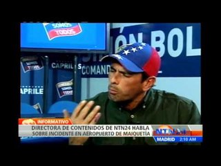 "No dejaré de ir a Venezuela", aseguró Idania Chirinos tras incidente con policía venezolana