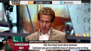 ESPN First Take - Steve Sarkisian Fired By USC's Pat Haden