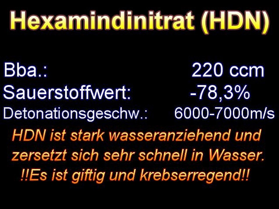 Hexamindinitrat synthese by team lbvg
