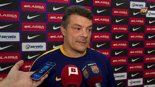 FCB Balonmano: Xavi Pascual, previa FCB Lassa-Ciudad Encantada [ESP]