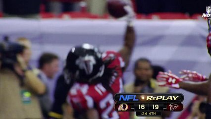 NFL Replay: Redskins vs Falcons Overtime Clash